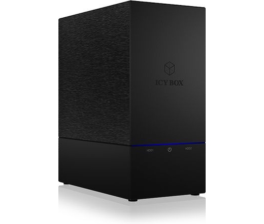 IcyBox - Kls trolegysg hz - USB3 HDD Hz 3,5 ' SATAx2x3.5' IcyBox IB-RD3621U3 External RAID ICY BOX HDD/SSD Enclosure Black 3.5'