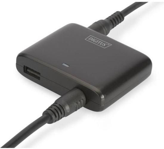Digitus - Notebook Kell Acce. - Adapter NB 90W DC Universal Slim +USB (5V/2.4A) 11xTips DA-10191