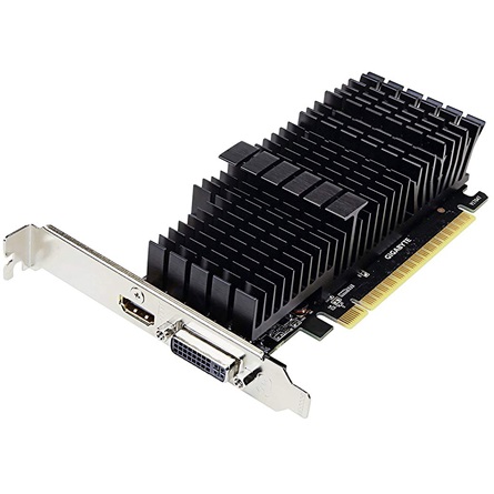 GigaByte - Grafikus krtya (PCI-Express) - GIGABYTE Videokrtya PCI-Ex16x nVIDIA GT 710 2GB DDR5 GV-N710D5SL-2GL