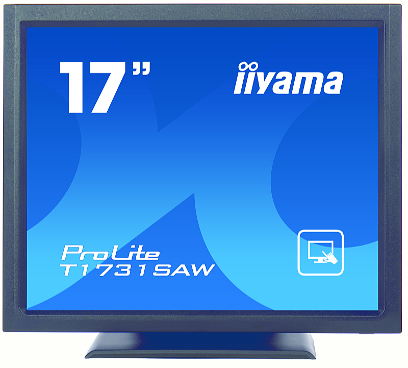 iiyama - Monitor LCD Touch - iiyama Prolite T1731SAW-B5 17' Touch Screen monitor, fekete