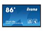 iiyama - Monitor LCD Touch - Mon iiyama 86' TE8612MIS-B2AG PureTouch-IR Screen 3840x2160 4K UHD VA Panel LED Bl Full Metal Housing Fan-less