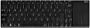Rapoo - Keyboard Billentyzet - Rapoo E2710 magyar vezetk nlkli billentyzet+Touchpad, fekete