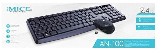 Apedra - Keyboard Billentyzet - Key HU Wireless Apedra iMICE AN-100 +Mouse 6920919256340