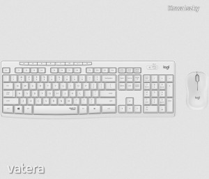 Logitech - Keyboard Billentyzet - Keyboard Logitech Cordless MK295 USB HU+mouse White 920-009873