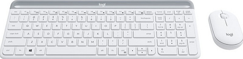 Logitech - Keyboard Billentyzet - Key EN Log Cordl. MK470 USB White+mouse 920-009205
