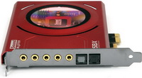 Creative - Hangkrtya Sound Card - Creative Sound Blaster Z SE 5.1 PCIE hangkrtya, dobozos