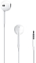 Apple - Fejhallgat s mikrofon - Apple EarPods flhallgat tvvezrlvel s mikrofonnal (3,5mm Jack), fehr mnhf2zm/a