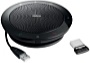 Jabra - Hangszr Speaker - Jabra Speak 510+ MS Speakerphone Portable USB/Bluetooth 7510-409
