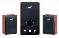 Genius - Hangszr Speaker - Genius SW-HF2.1 1700 II Wood 2.1 48W Fa 31730013400 hangfal