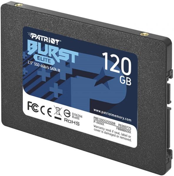 Patriot - Drive SSD - SSD Patriot 2,5' 120GB Burst 2,5' SATA3 PBU120GS25SSDR