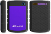Transcend - Drive HDD USB - Transcend 2,5' 2Tb Triple shock protection USB3 kk kls merevlemez