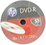 HP - Mdia DVD Disk - HP DVD-R 4,7Gb 16x 50db/bulk HP1650S-