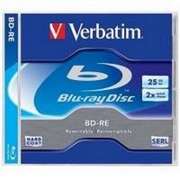 Verbatim - Mdia BD - Verbatim BD-RE 25GB 2x jrarhat Blu-Ray lemez