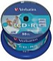 Verbatim - Mdia CD Disk - Verbatim 700 MB/80perc 52x nyomtathat matt CD-R lemez (50db/henger)