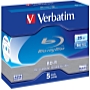Verbatim - Mdia BD - Verbatim 6x Blu-ray 25GB SL Norml tok BD-R 5db