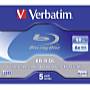 Verbatim - Mdia BD - Verbatim 6x Blu-ray 50GB DL BD-R Norml tok, 5db