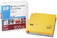 HP - Drive Tape Szalagos Trol - HP Ultrium 800GB Non-custom Label adatkazetta, 20db