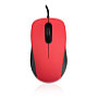 Modecom - Mouse s Pad - Modecom M10S Silent USB optikai egr, piros