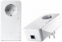 devolo - Hlzat Adapter NIC - Devolo dLAN 1200+ Powerline adapter starter kit