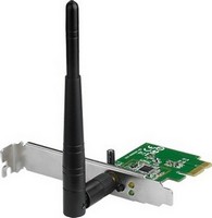 ASUS - Hlzat Wlan Wireless - ASUS PCE-N10 PCI-E 150Mbps hlzati adapter