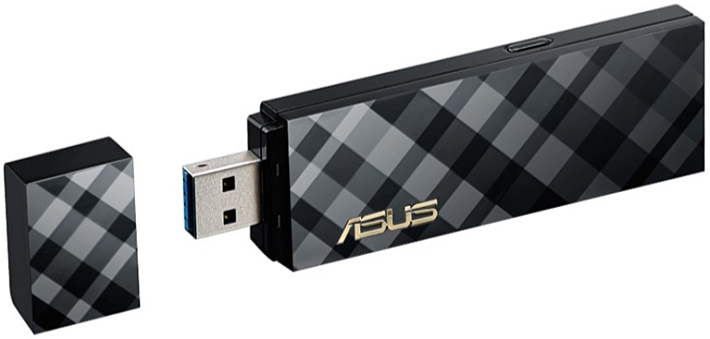 ASUS - Hlzat Wlan Wireless - ASUS USB-AC54 AC1300 400+867Mbps USB 3.0 USB WiFi adapter