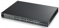 ZyXel - Hlzat Switch, FireWall - ZyXEL GS2200-24P 24p Gigabit+4p SFP Giga POE Switch