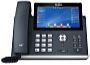 Yealink - Biztonsgi videorendszerek - Yealink VOIP telefon 7' Black SIP-T48U