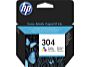 HP - Printer Tintasugaras Patron - HP 304 tintapatron, CMY