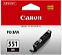 Canon - Printer Tintasugaras Patron - Canon CLI-551 fekete tintapatron