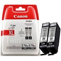 Canon - Printer Tintasugaras Patron - Canon PGI-570PGBK XL Black DUO PACK