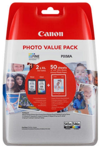 Canon - Printer Tintasugaras Patron - Canon PG545XL/CL546XL multipack + 50 fotpapr