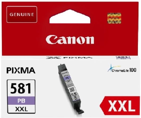 Canon - Printer Tintasugaras Patron - Canon CLI-581XXL Extra nagy kapacits tintapatron, Photo Blue