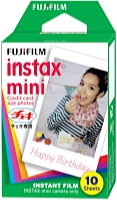 FUJI - Printer Papr Flia s Etikett - Fujifilm Instax Mini fnyes fotpapr, 10db