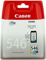 Canon - Printer Tintasugaras Patron - Canon CL-546 8m sznes tintapatron