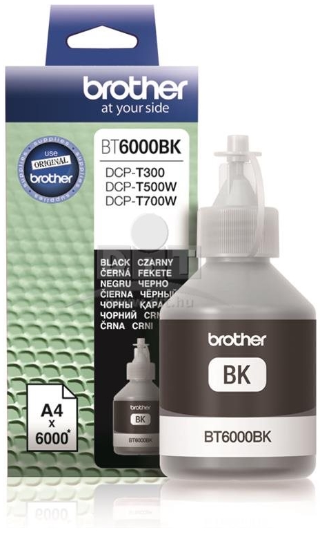 Brother - Printer Tintasugaras Patron - Brother BT6000BK tintatartly, Black
