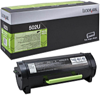 Lexmark - Printer Laser Toner - Lexmark 502 toner, Black