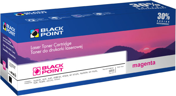 Black Point - Printer Laser Toner - Black Point Lexmark C540H1MG utngyrtott toner, Magenta
