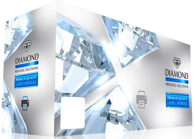 Diamond - Printer Laser Toner - Diamond HP CF411X utngyrtott toner, Cyan