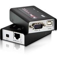 ATEN - KVM Monitor Eloszt Switch - ATEN CE100-A7-G Mini USB KVM Extender