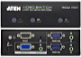 ATEN - KVM Monitor Eloszt Switch - Aten switch 2-Port VGA + audio Switch