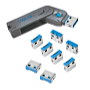 Logilink - USB Adapter Irda BT RS232 - USB-A port blokkol (1x kulcs s 8x zr) Logilink AU0045