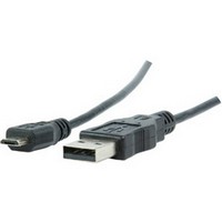 Nedis - Kbel - USB A - micro B kbel 2m-es CCGP60500BK20