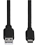 HAMA - Kbel - Hama 0,25m USB-C / USB-A kbel, fekete
