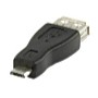 Valueline - Kbel Fordit Adapter - USB A female - USB Micro B talakt