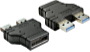 DeLOCK - Kbel Fordit Adapter - Delock USB3.0 19pin papa -2xUSB3.0 A adapter