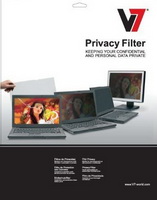 V7 - Monitor Szr  Filter - V7 Privacy Screen Filter 15,6' betekintsvdelmi monitorszr