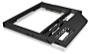 Raidsonic - Keret FDD, HDD beptsre - RaidSonic IB-AC649 2,5' SSD/HDD ODD (caddy), fekete