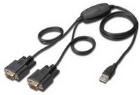 Egyb - Kbel Fordit Adapter - Digitus DA-70158 USB-1 x soros adapter
