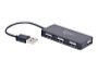 Gembird - USB Adapter Irda BT RS232 - GEMBIRD USB 2.0 4-port hub black UHB-U2P4-04