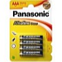 Panasonic - Akku / Elem (Szabvnyos) - Elem LR03 Panasonic AAA 1,5V 4db LR03APB-4BP